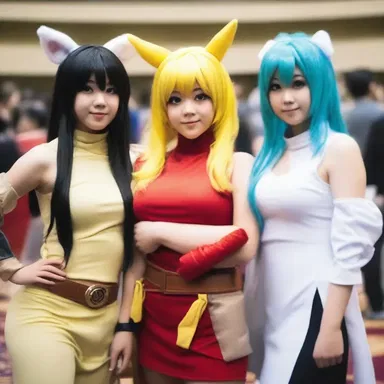 The convention was filled with whoopee as fans cosplayed their favorite anime characters and engaged in lively discussions about the latest episodes.