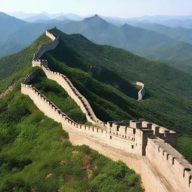 The construction of the Great Wall of China served as an occlusive barrier, preventing invasions from the northern nomadic tribes.