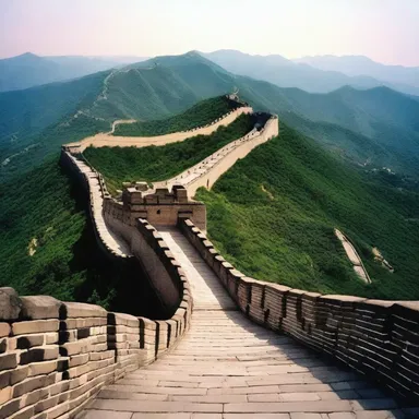 The construction of the Great Wall of China served as an occlusive barrier, preventing invasions from the northern nomadic tribes.