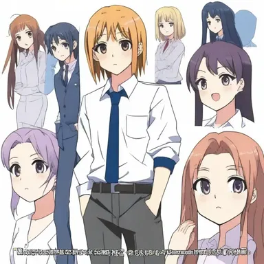 The dialogue in the anime show was full of puns, making it even more enjoyable for the viewers.