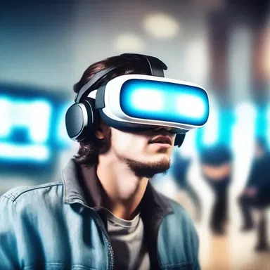 In the distant future, advanced technology has led to a society where people can debauch their minds using virtual reality.