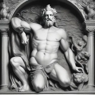The ancient god of debauchery and excess would often tempt mortals to indulge in sinful behavior.