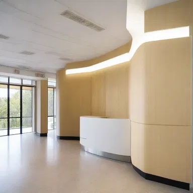 The architect incorporated the use of elastic bandages in the design of a healthcare facility to provide convenient access to first aid supplies.