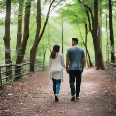 In their romantic getaway, they felt their ventricular connection growing stronger.