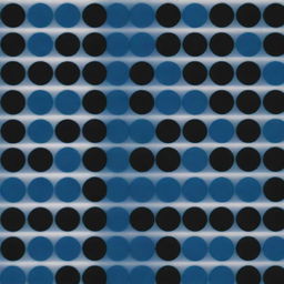 Generate a blue and black pattern