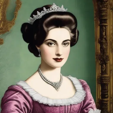 In the novel, the parvenue character tries to hide her humble origins by imitating the manners of the aristocracy.