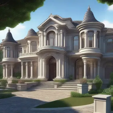Why did the parvenue invite the entire town to her mansion? Because she wanted to show off her wealth and impress everyone, but ended up alienating them with her lack of sophistication.