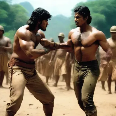 In the action-packed movie scene, the hero suffered a gunshot wound near his os ischii, but continued to fight against the villains.