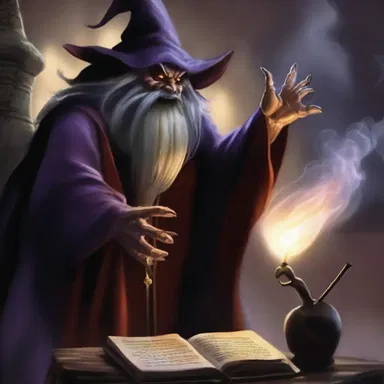 In the magical kingdom, the evil sorcerer clapperclawed his enemies with dark and powerful words.