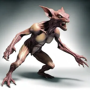 The alien creature possessed the ability to clapperclaw its prey, rendering them immobile.