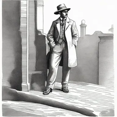 The literary character faced a difficult trade-off between pursuing his dreams and maintaining a stable job.