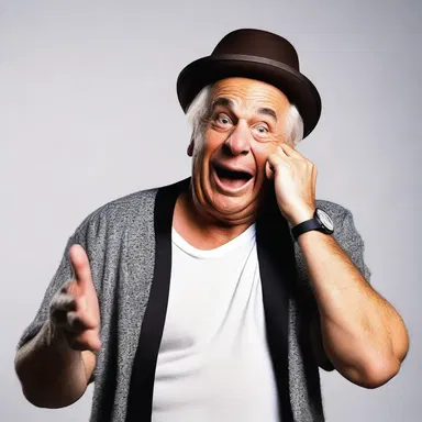 His imitative nature makes him the perfect person to mimic celebrities and create hilarious jokes.