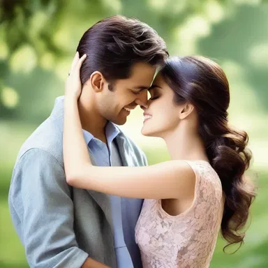 He has always been imitative when it comes to expressing his feelings, often taking inspiration from romantic movies.