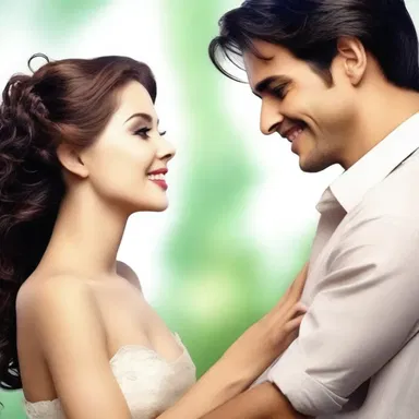 He has always been imitative when it comes to expressing his feelings, often taking inspiration from romantic movies.