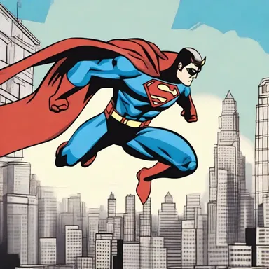 The superhero's efficient use of his powers always ensured the safety of the city.