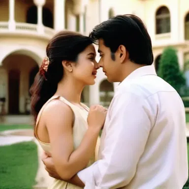 The couple in the romantic movie had an efficient relationship, where they communicated well and resolved conflicts without wasting time.