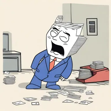 In the cartoon episode, the mischievous character built a house of cards that instantly collapsed when someone sneezed.