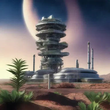 In the distant future, the tuckahoe plant is discovered to have immense healing properties and becomes a sought-after resource in intergalactic medicine.