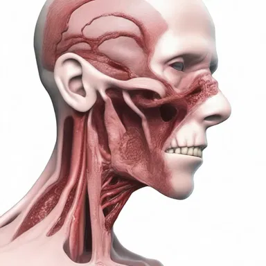 The protagonist could feel the blood drain from their face as they realized there was a malignant tumor growing in their submaxillary salivary gland.
