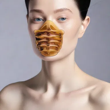 The fashion designer created a unique accessory inspired by the shape of the submaxillary salivary gland, which became a popular trend among fashion enthusiasts.