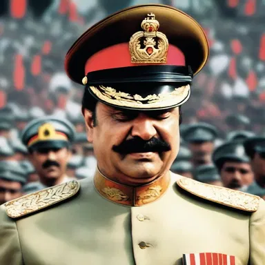 The film portrayed a mulish dictator who refused to change his oppressive ways despite mounting opposition.