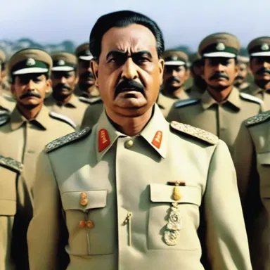 The film portrayed a mulish dictator who refused to change his oppressive ways despite mounting opposition.