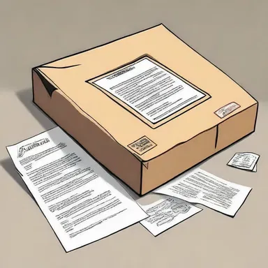 In the novel, the protagonist finds an important clue hidden within a poste restante package.