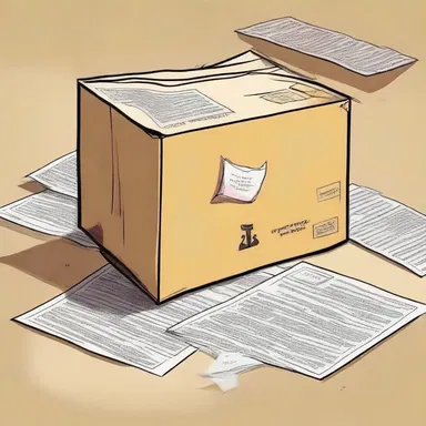 In the novel, the protagonist finds an important clue hidden within a poste restante package.