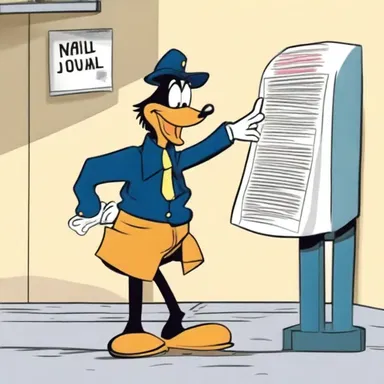 In the cartoon, the goofy character kept visiting the poste restante section of the post office to collect his comical mail.
