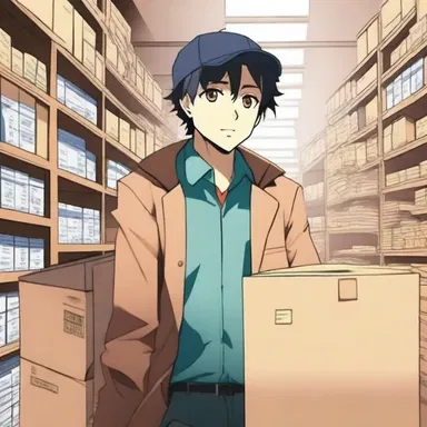 In the anime series, the protagonist frequently receives mysterious packages in the poste restante department of the post office, starting thrilling adventures.