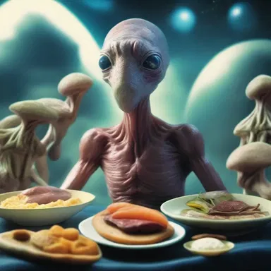 In the science fiction novel, the extraterrestrial species had a holozoic diet, consuming live organisms from other planets.