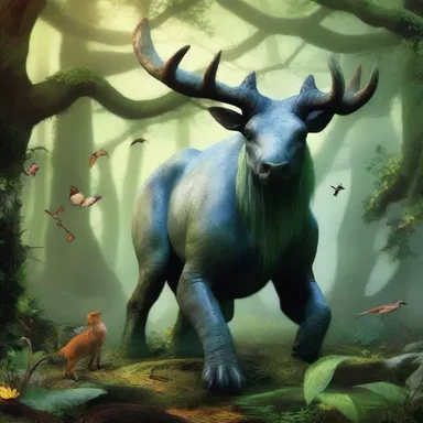 In the fantasy novel, the magical creatures sustained themselves by holozoic feeding, devouring enchanted plants and animals.