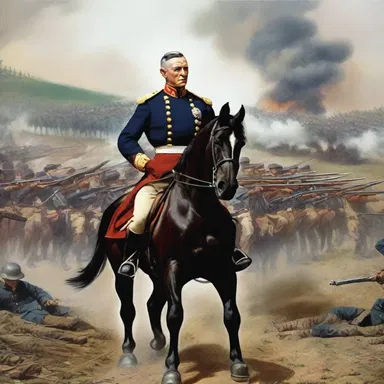 The trigger-happy military general led his troops into a devastating battle that changed the course of history.