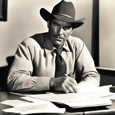 Why did the trigger-happy cowboy always have a messy desk? Because he was always shooting holes in important documents!