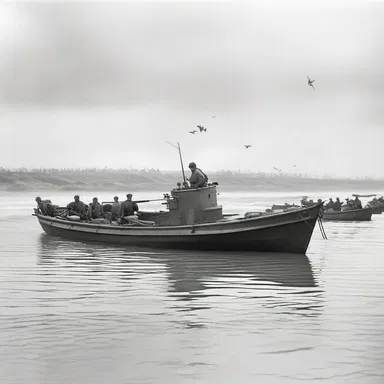 During the Battle of Normandy, the slack tide played a crucial role in the timing of the amphibious assault.