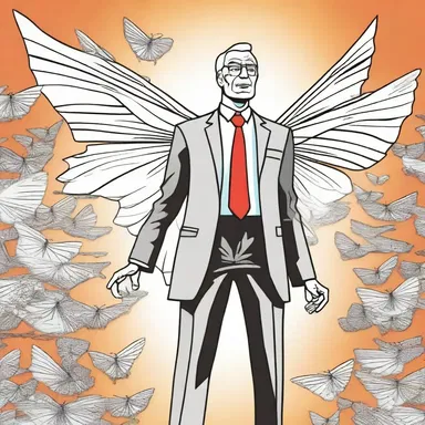 The magnetic character of a charismatic leader can cause people to gravitate towards them like moths to a flame in cartoons.