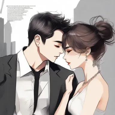 In a crowded room, their eyes met and they couldn't help but gravitate towards each other, their love pulling them closer.