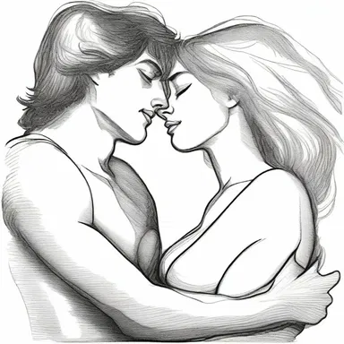 Lovers naturally gravitate towards each other, drawn by an irresistible connection.