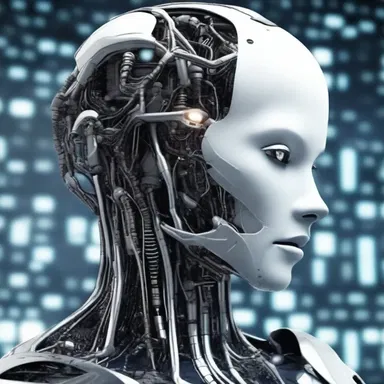 In the futuristic world of the novel, humans have developed advanced technology and willingly embraced cybernetic enhancements.