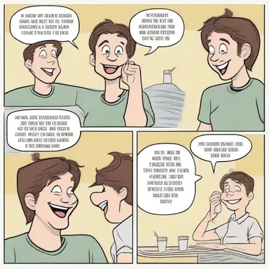 Tom is great at making people laugh, he is always willing to crack a joke in any situation.