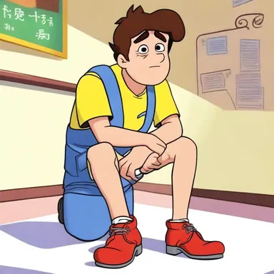 In the animated show, the main character's willing to always do the right thing is a recurring theme.