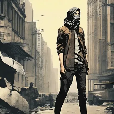 In the dystopian novel, the protagonist's willing to rebel against the oppressive government sparks a revolution.