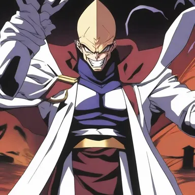 As the villain was defeated, the protagonist let out a snort of contempt in the climactic anime battle scene.
