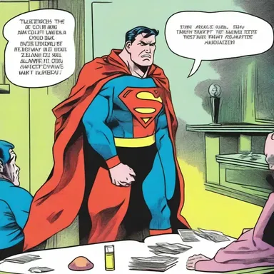 In the comic book, the superhero snorted in disbelief when he discovered the villain's plan.