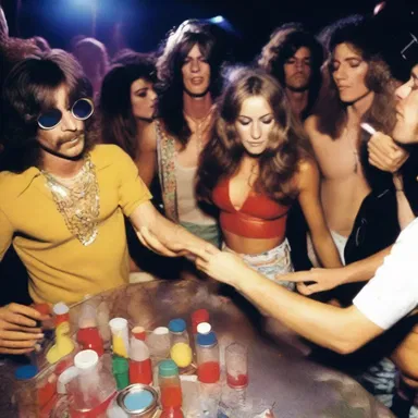 During the 1970s, the snorting of recreational drugs became prevalent in certain subcultures, with notable instances in famous disco clubs.
