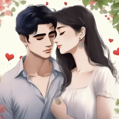 The novel tells a beautiful story of love and sacrifice, with fictional characters who fall in love against all odds.