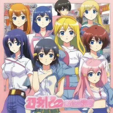 The fictional anime series gained popularity among teenagers.