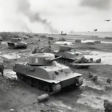 During World War II, many military strategies were carried out idiotically and led to disastrous consequences.