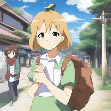 The anime series depicts the journey of a young girl who experiences the challenges of emigration and adjusts to her new life in a foreign land.