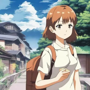 The anime series depicts the journey of a young girl who experiences the challenges of emigration and adjusts to her new life in a foreign land.